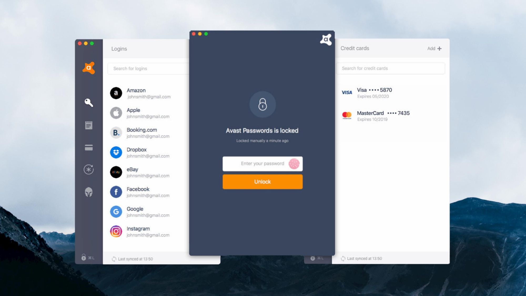 avast passwords manager extension