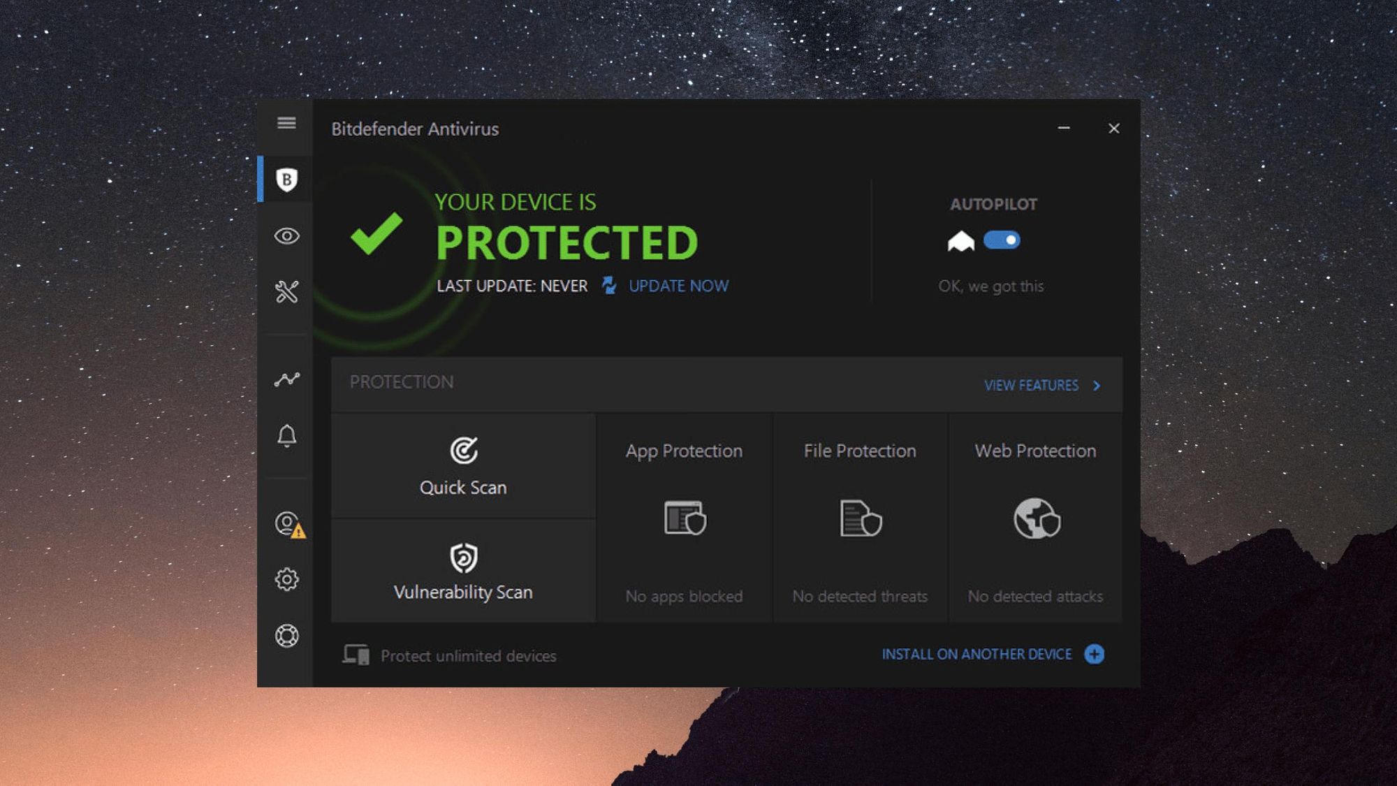 bitdefender antivirus is snoozed windows 10