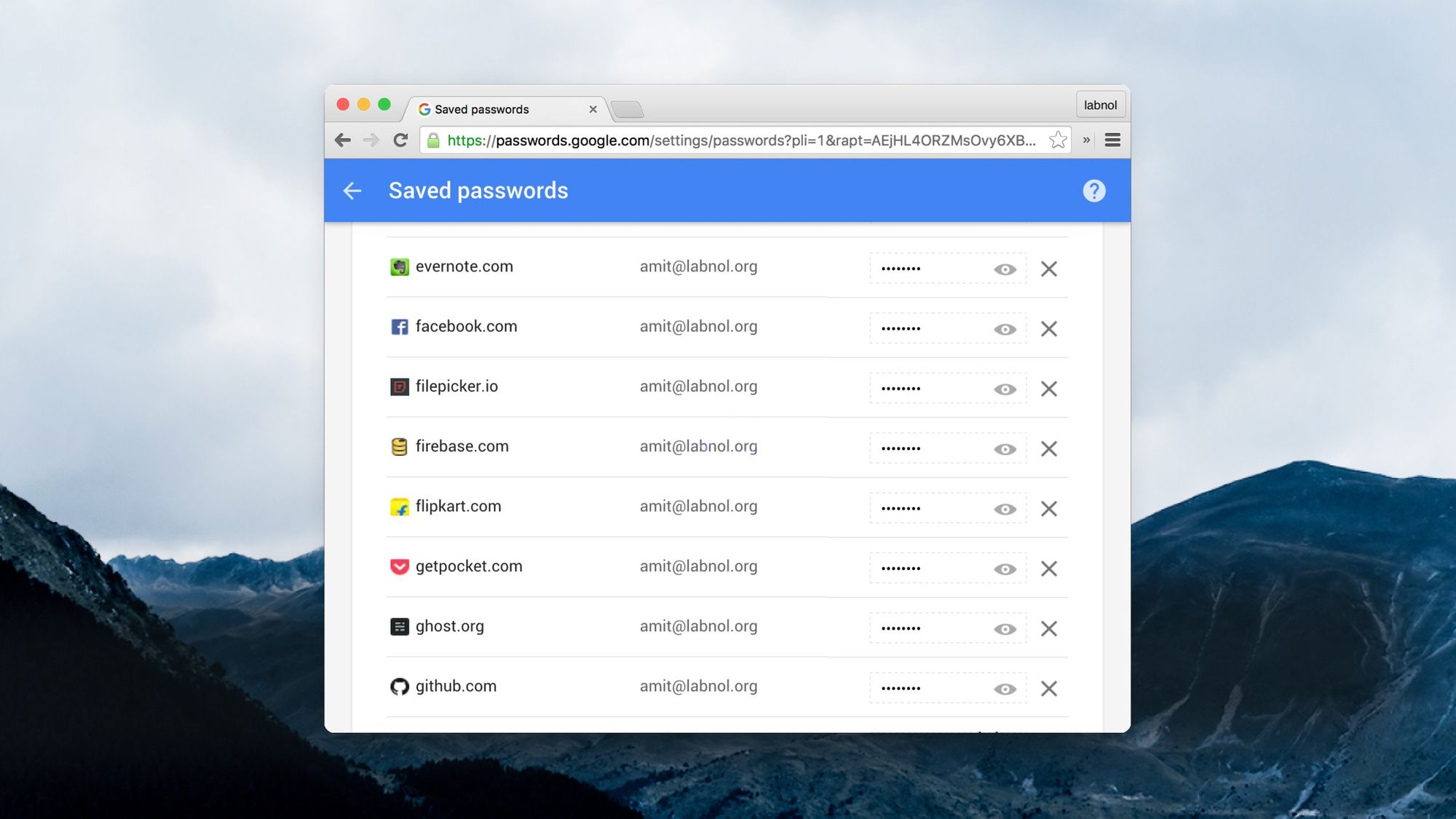 free password manager google chrome