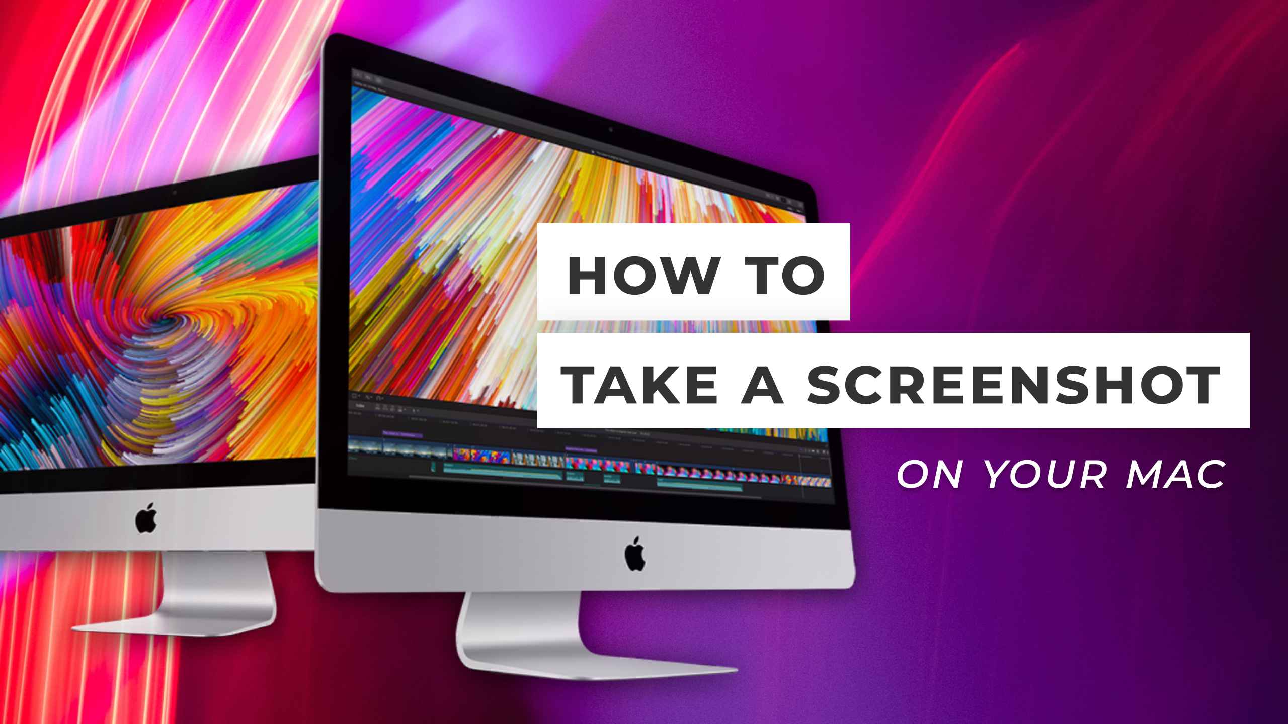 how to screen shot on a mac