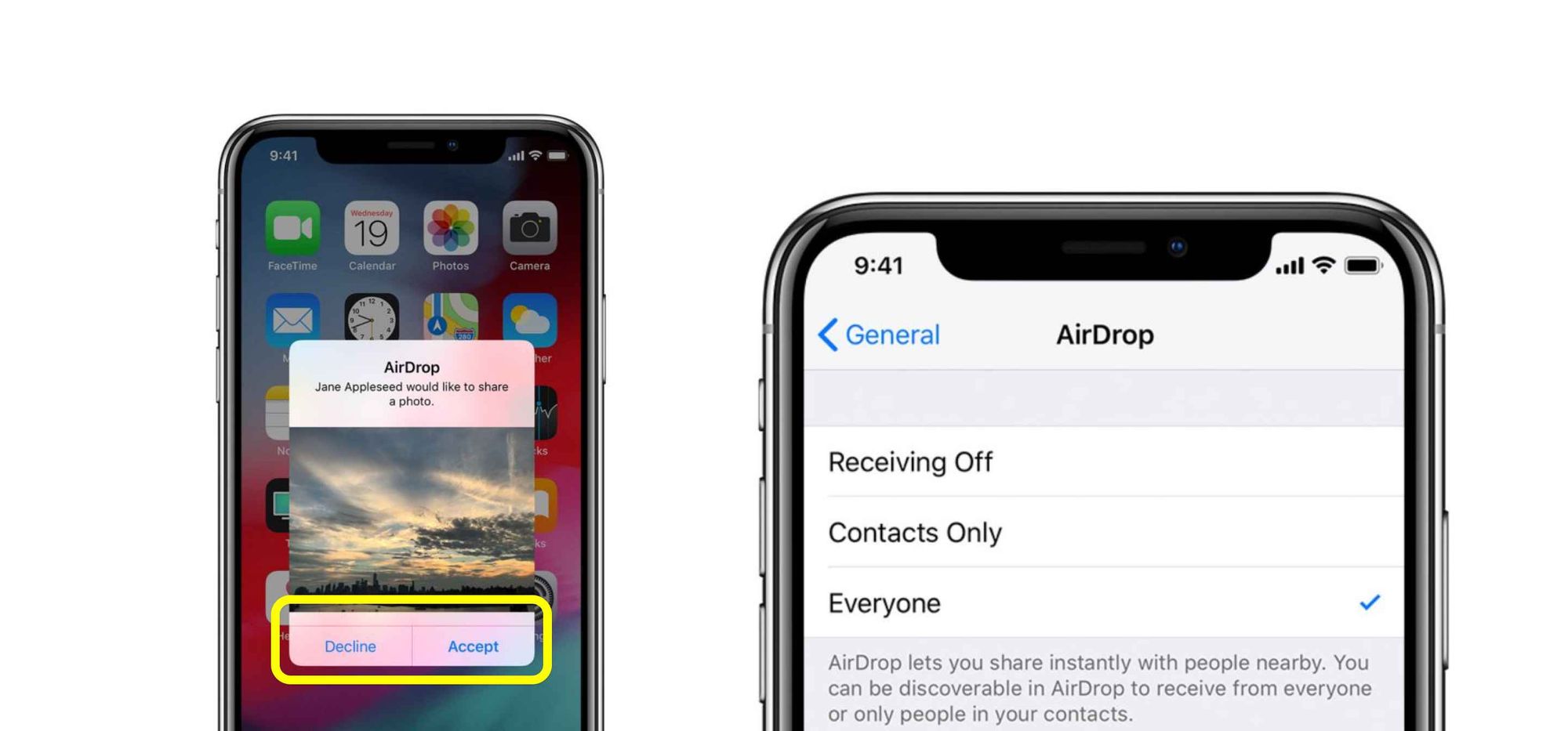 how to use airdrop from mac to iphone