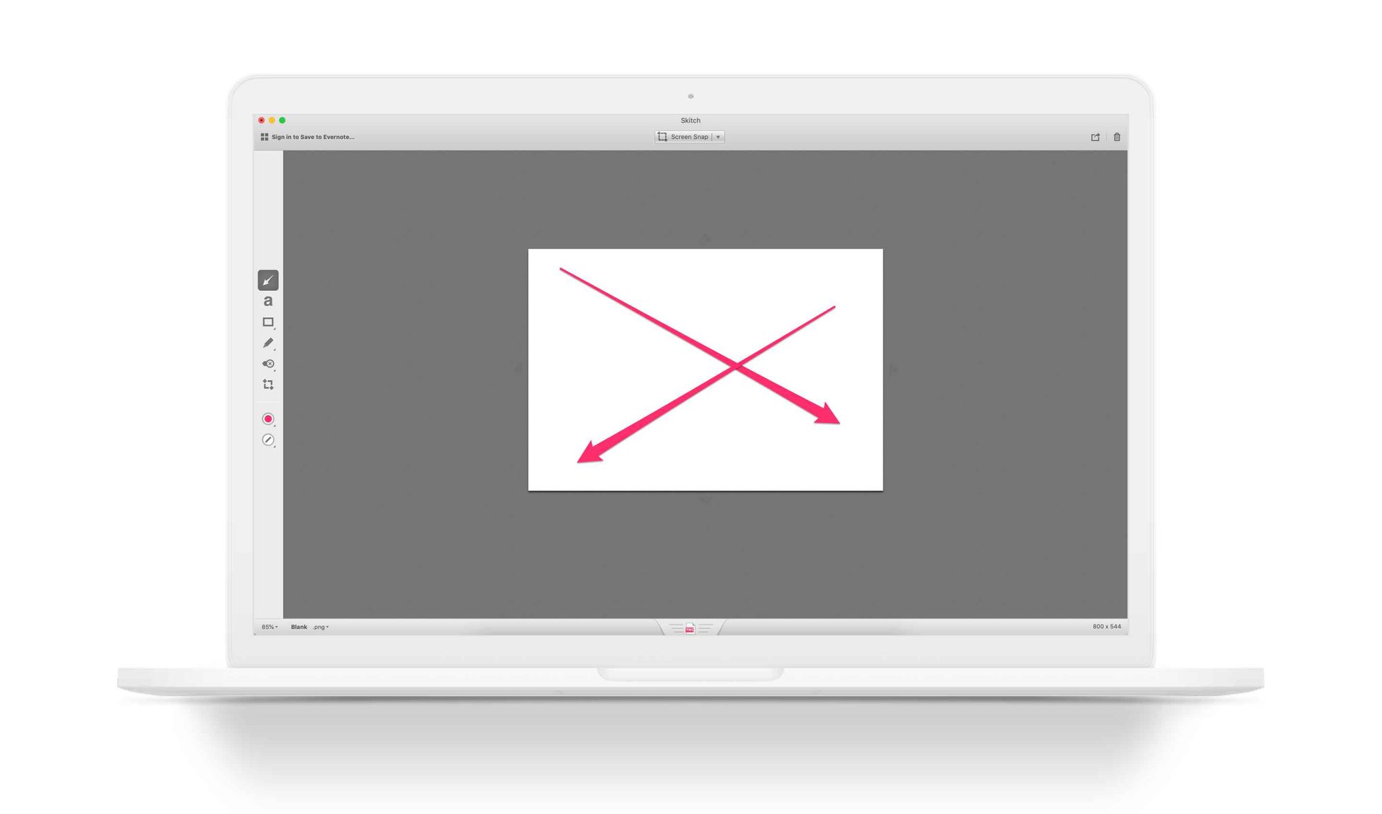 add a snip tool for mac book air