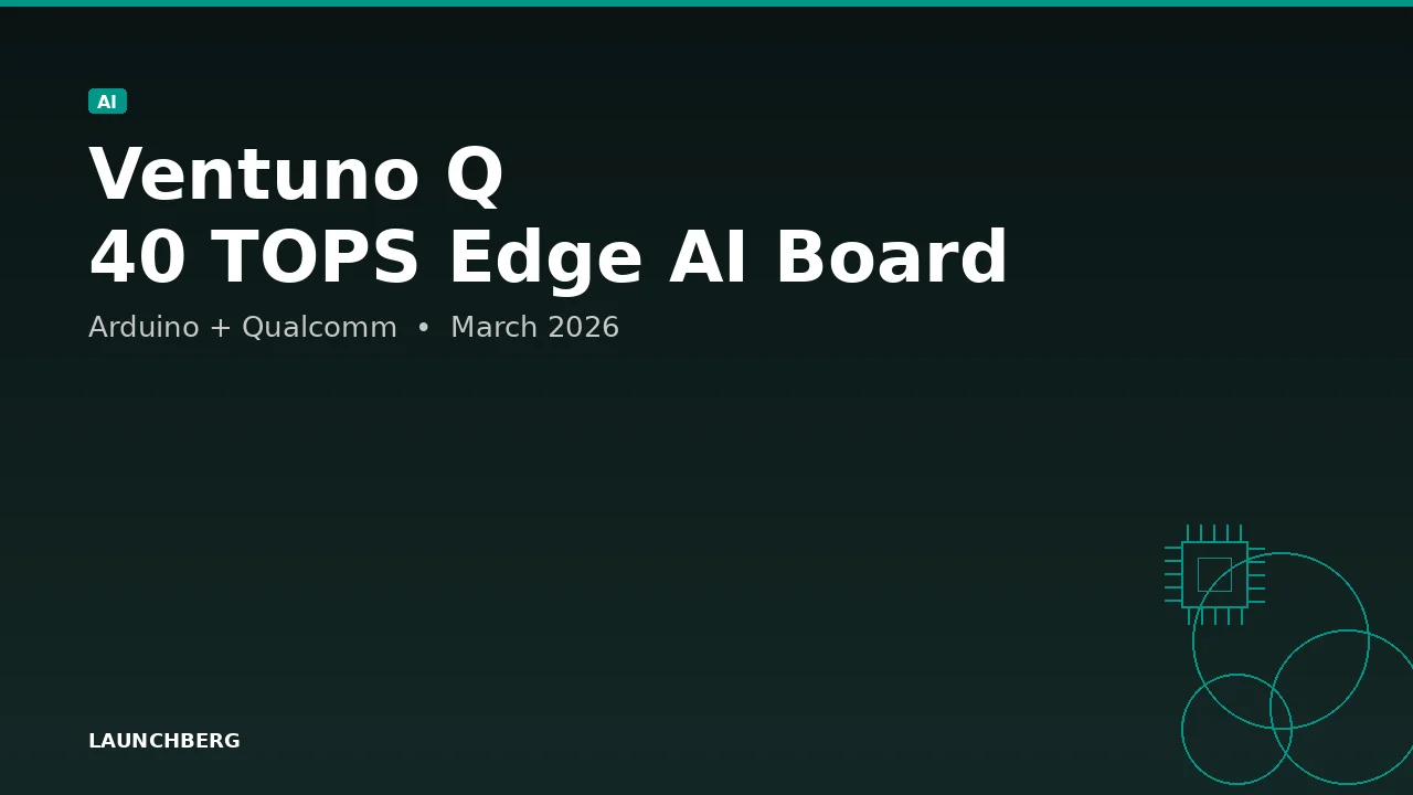 Arduino Ventuno Q: Dual-Brain Hardware for Real-Time AI